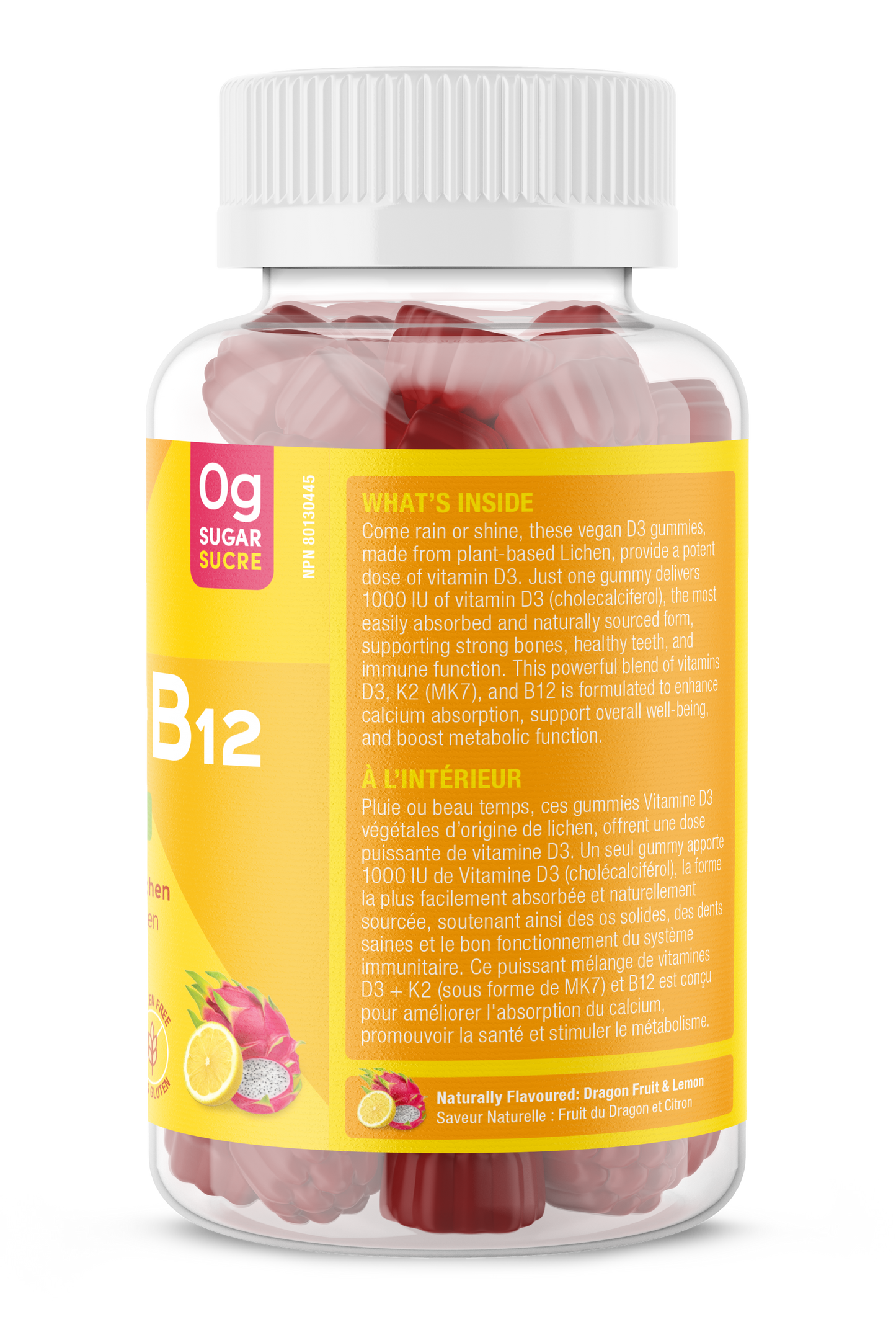 Vitamin D3 + K2 + B12
